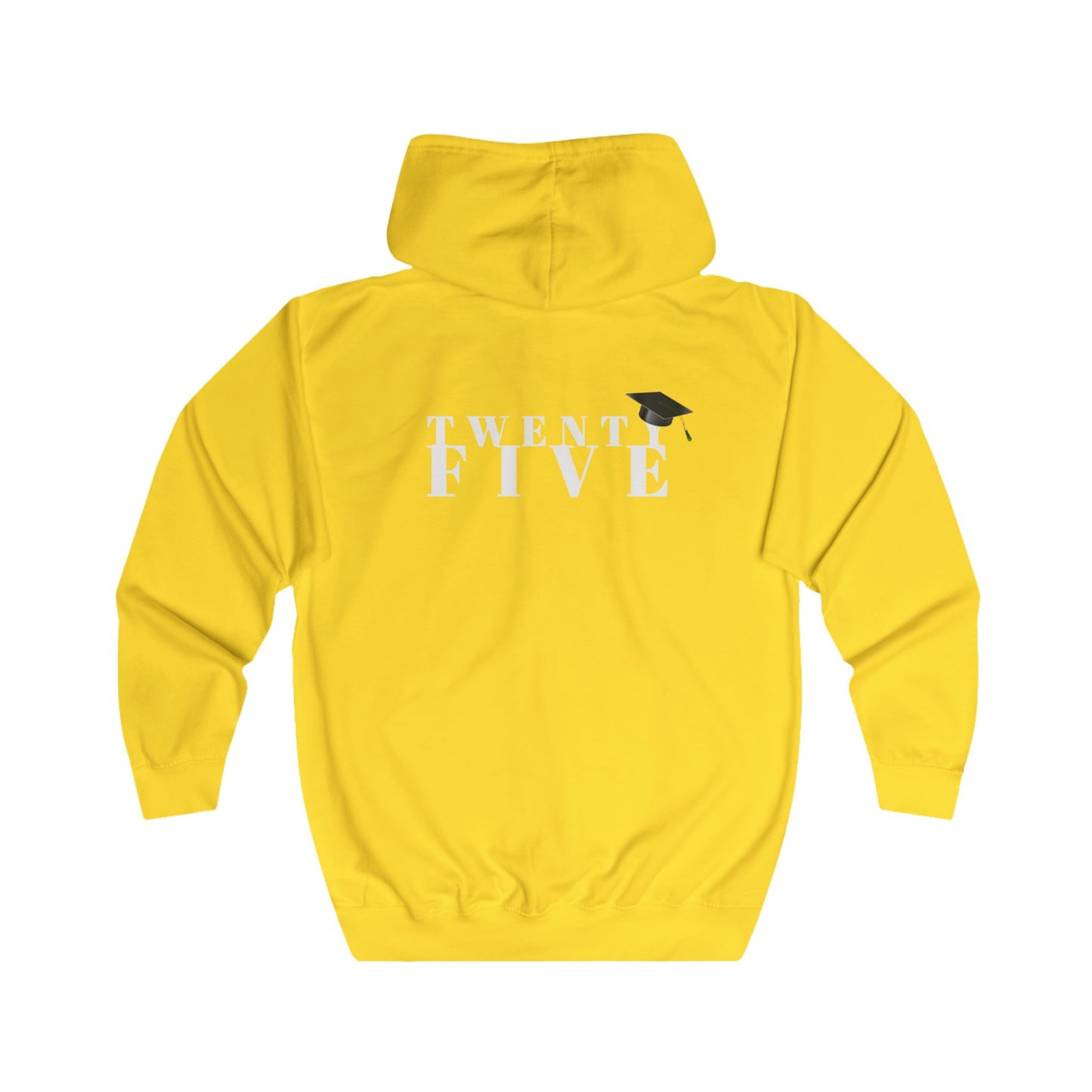 Graduate 2025 Unisex Full Zip Hoodie