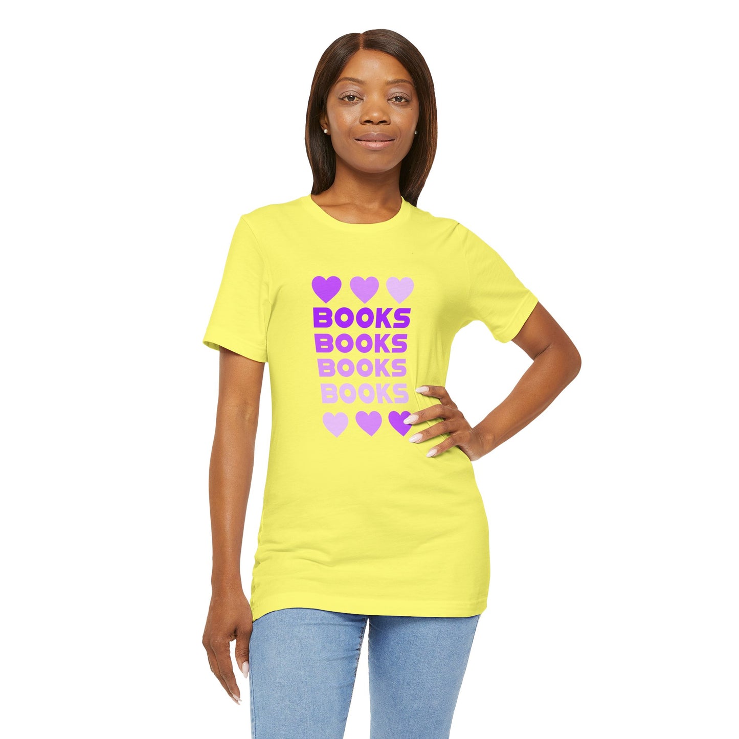 Books Unisex Jersey Short Sleeve Tee