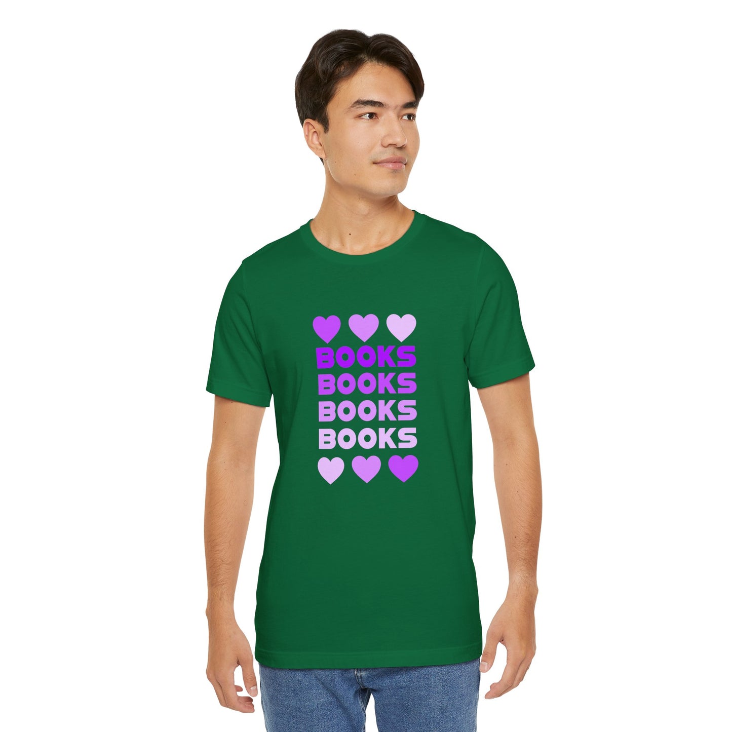 Books Unisex Jersey Short Sleeve Tee