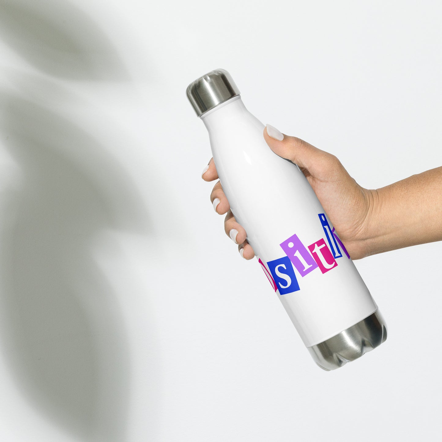Positive Stainless steel water bottle
