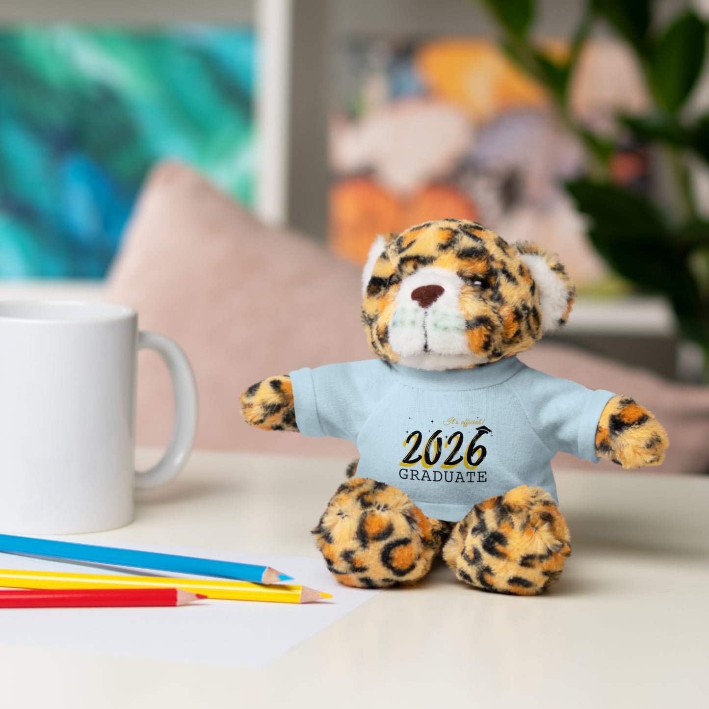 2026 Graduate Stuffed Animals with Tee