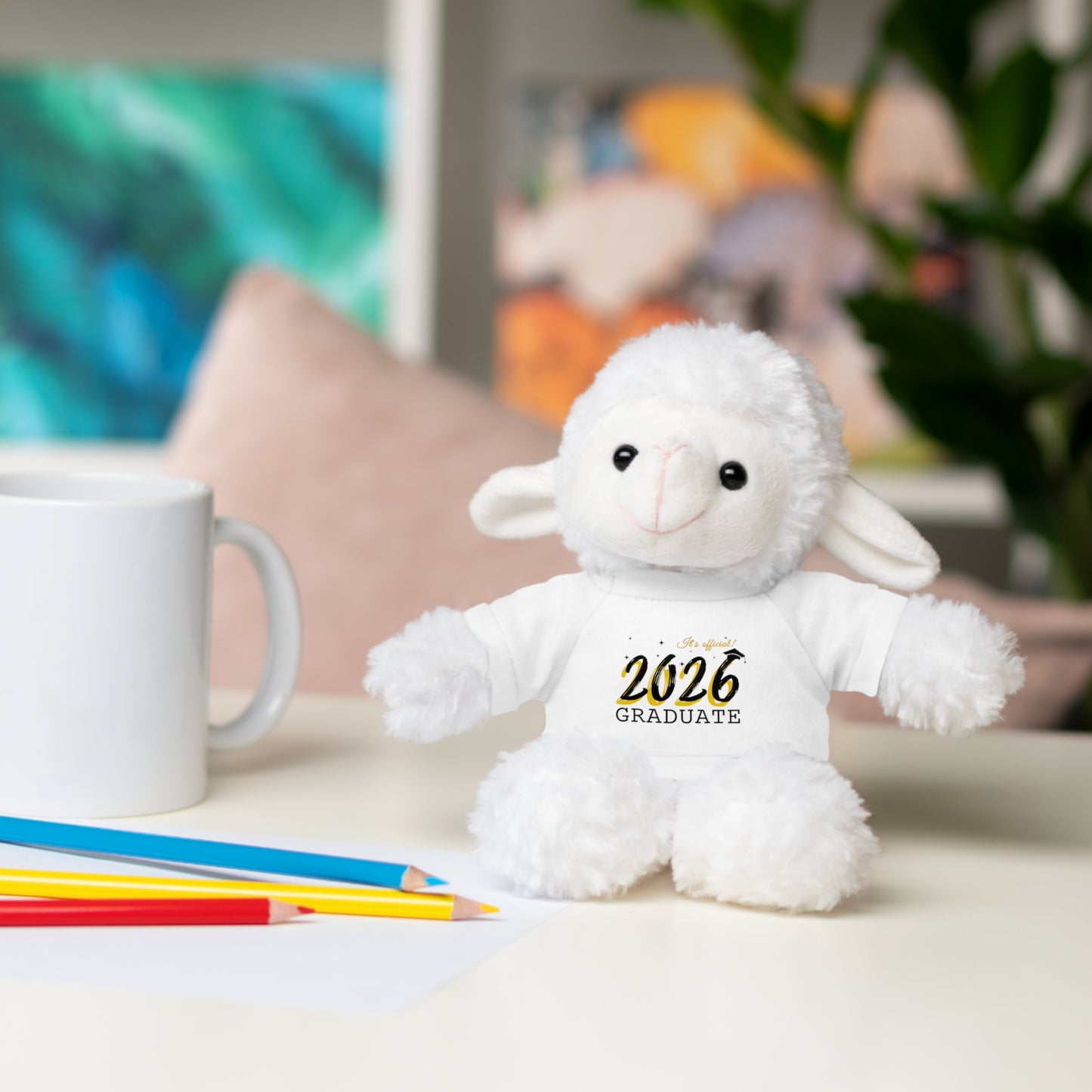 2026 Graduate Stuffed Animals with Tee