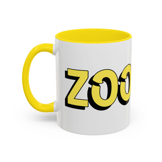 Zoomer Yellow Black Accent Coffee Mug 11oz
