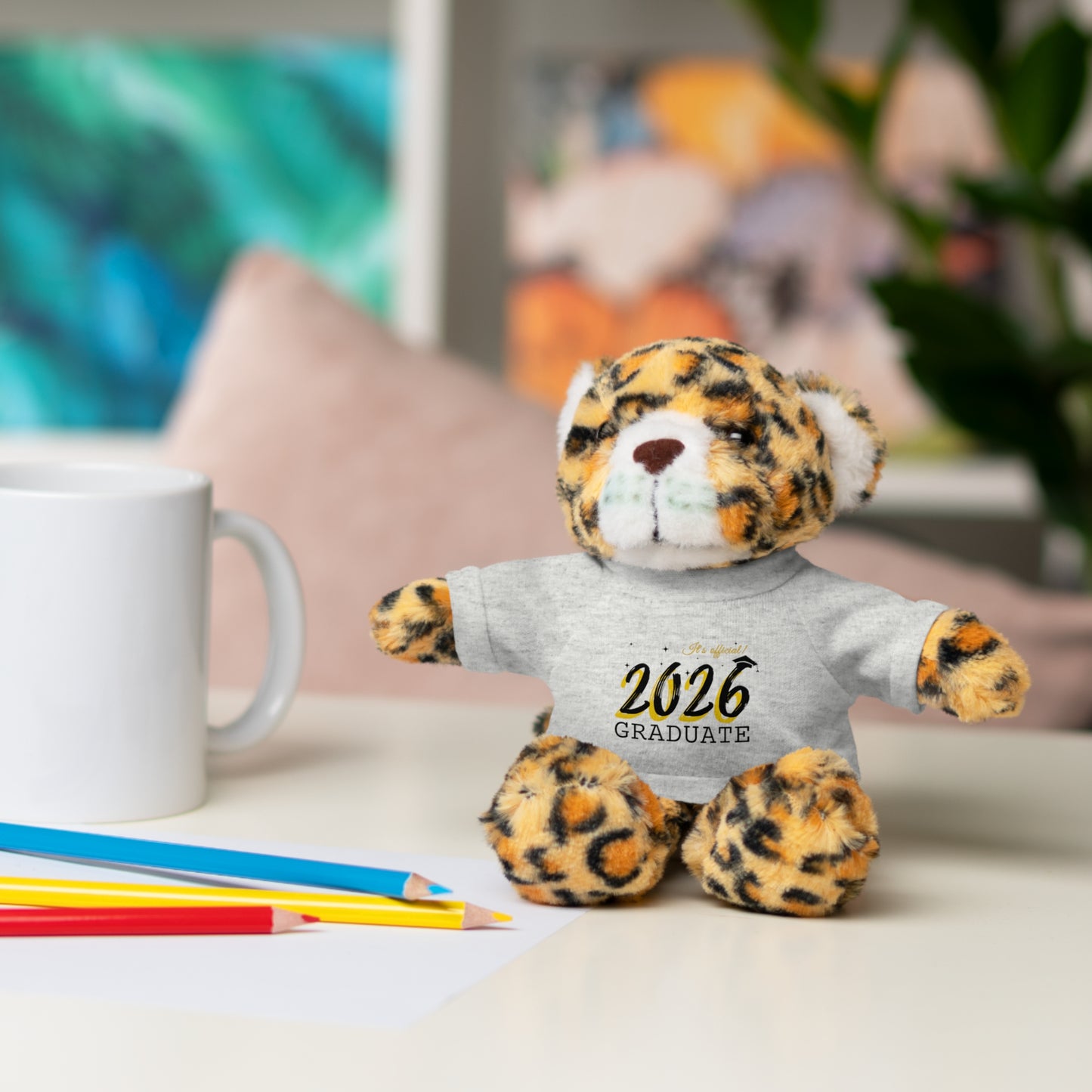 2026 Graduate Stuffed Animals with Tee