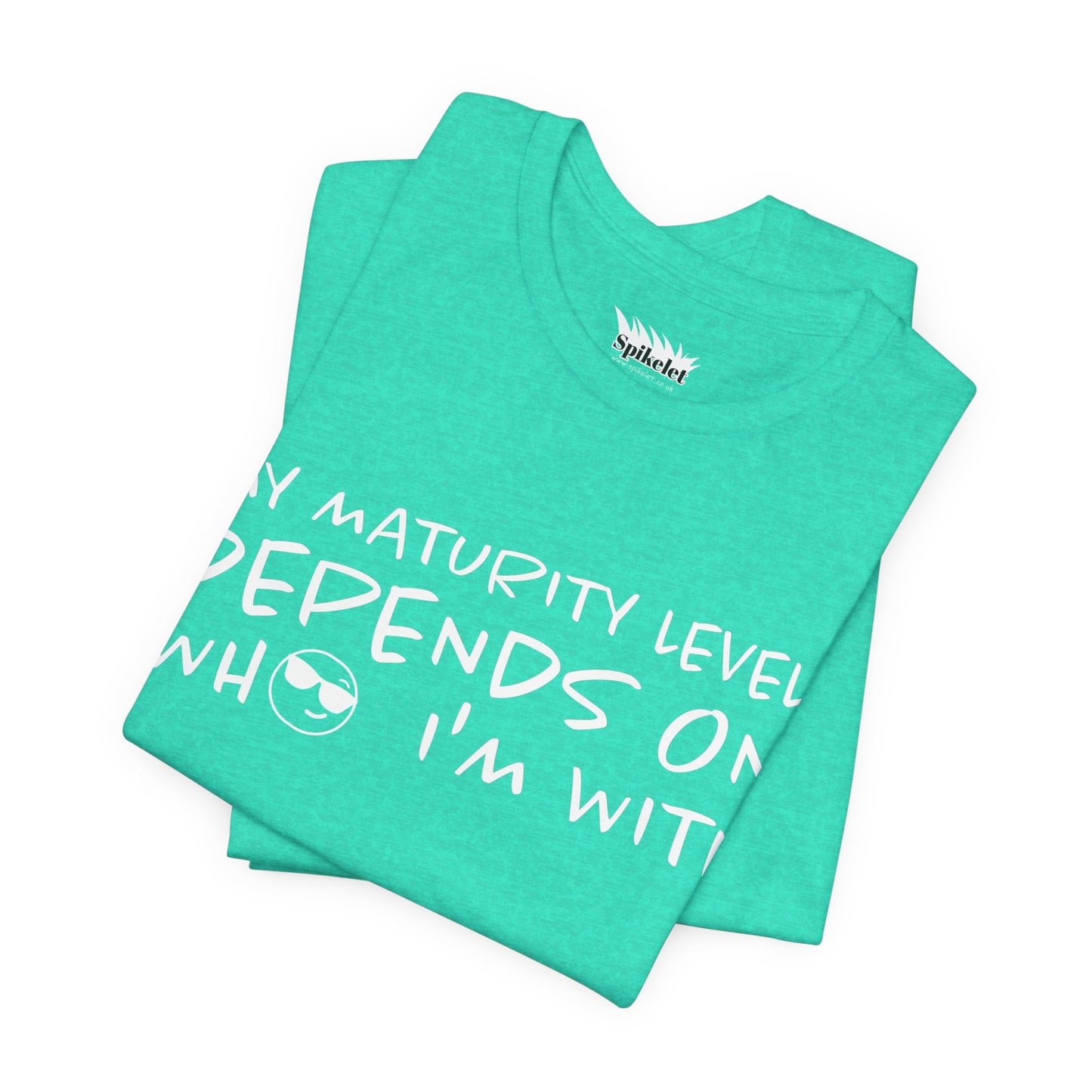 Maturity Unisex Jersey Short Sleeve Tee
