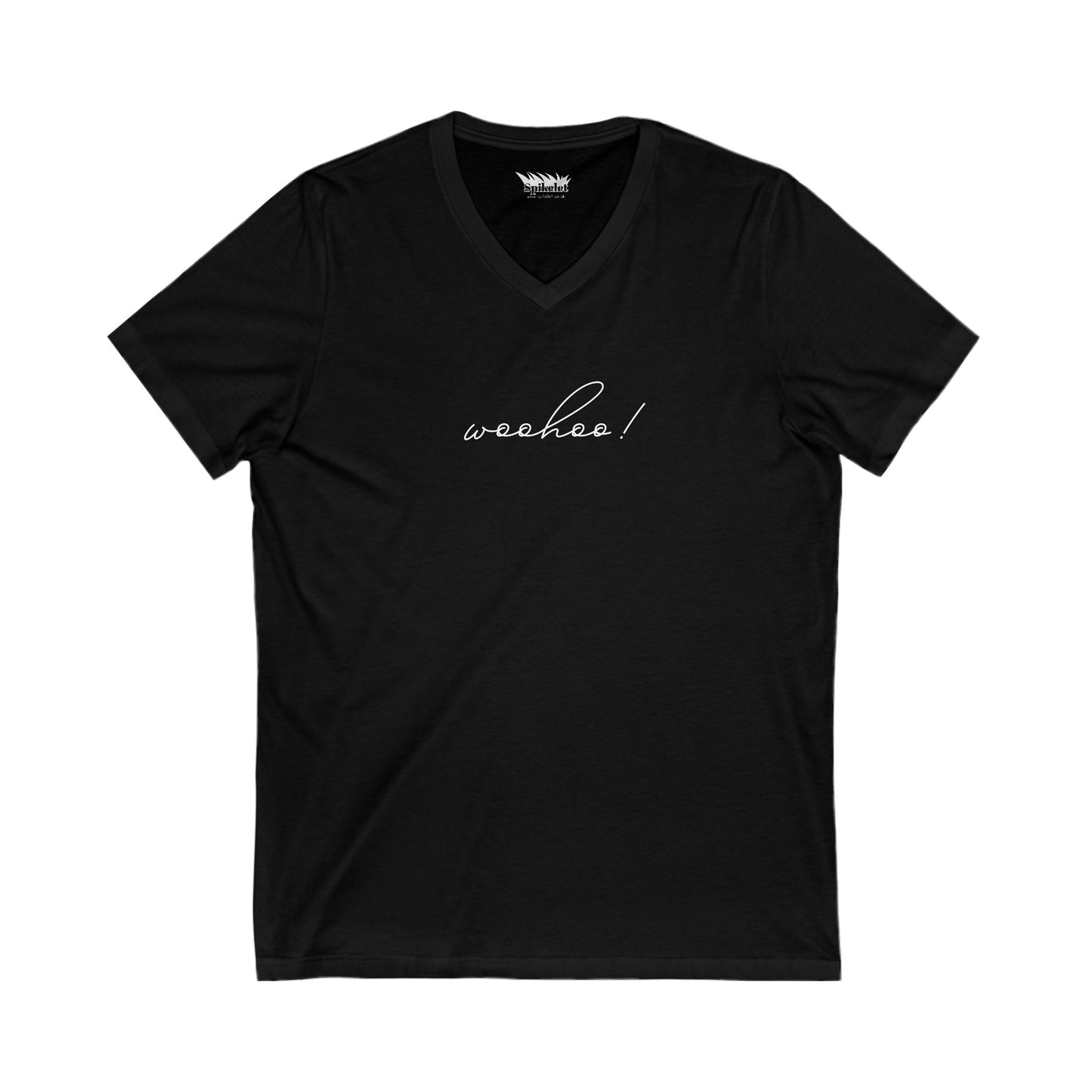 Woohoo Unisex Jersey Short Sleeve V-Neck Tee