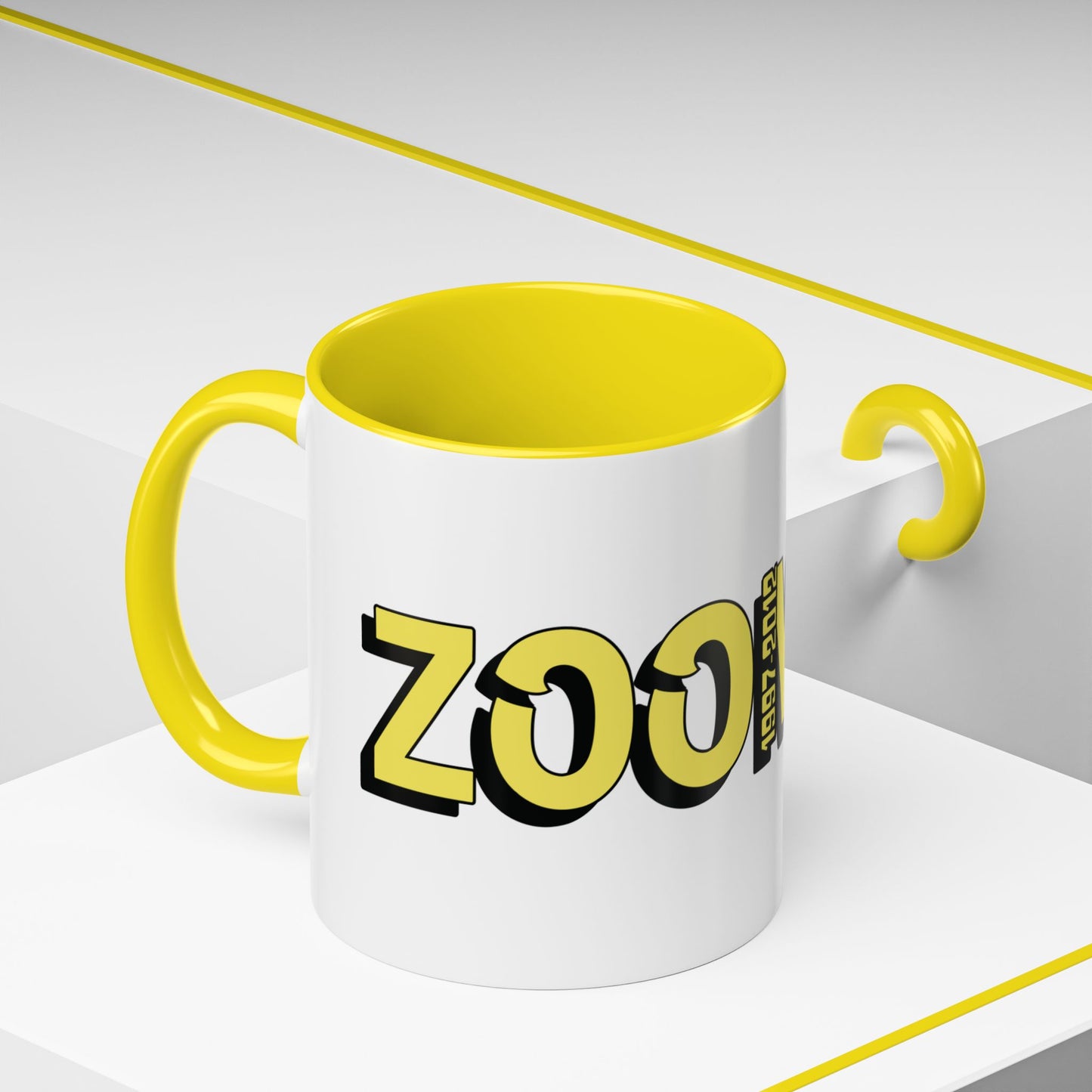 Zoomer Yellow Black Accent Coffee Mug 11oz