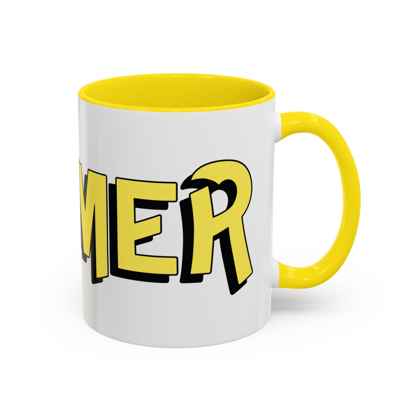 Zoomer Yellow Black Accent Coffee Mug 11oz
