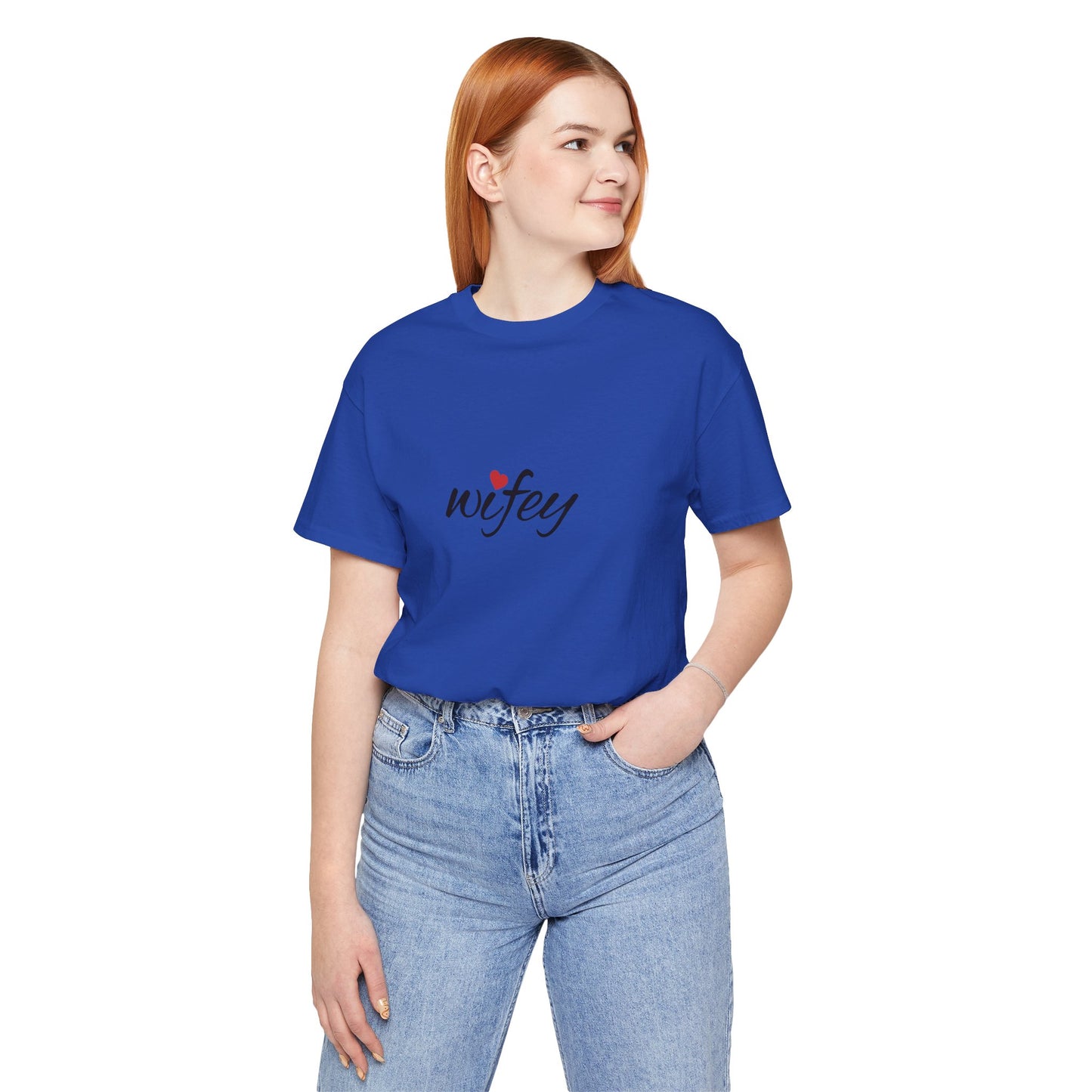 Wifey Unisex Jersey Short Sleeve Tee