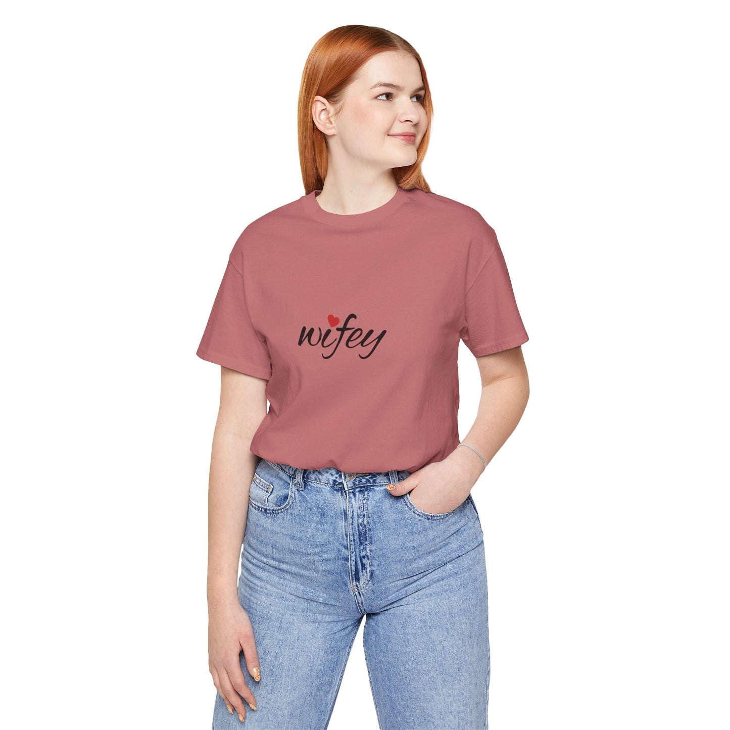 Wifey Unisex Jersey Short Sleeve Tee