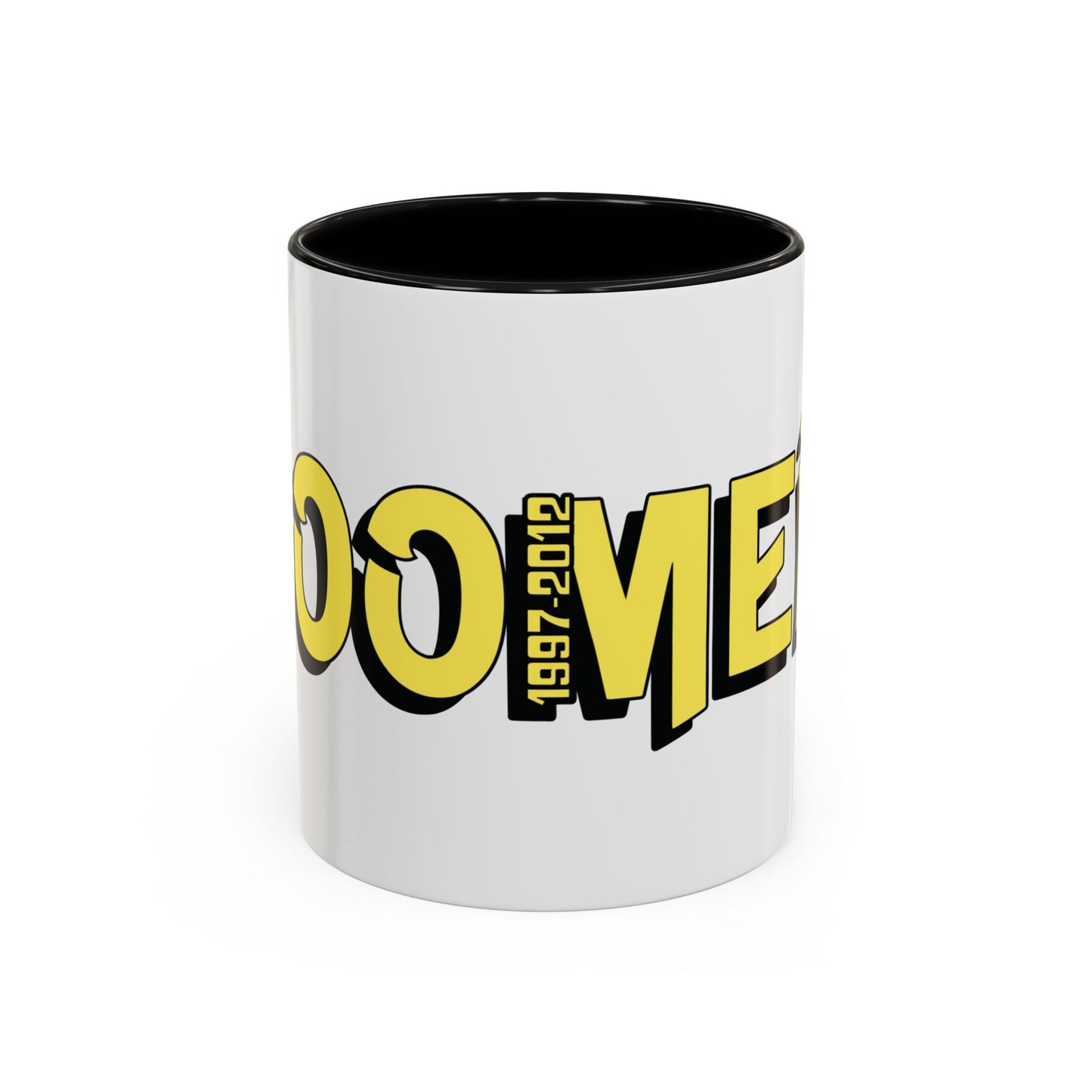 Zoomer Yellow Black Accent Coffee Mug 11oz