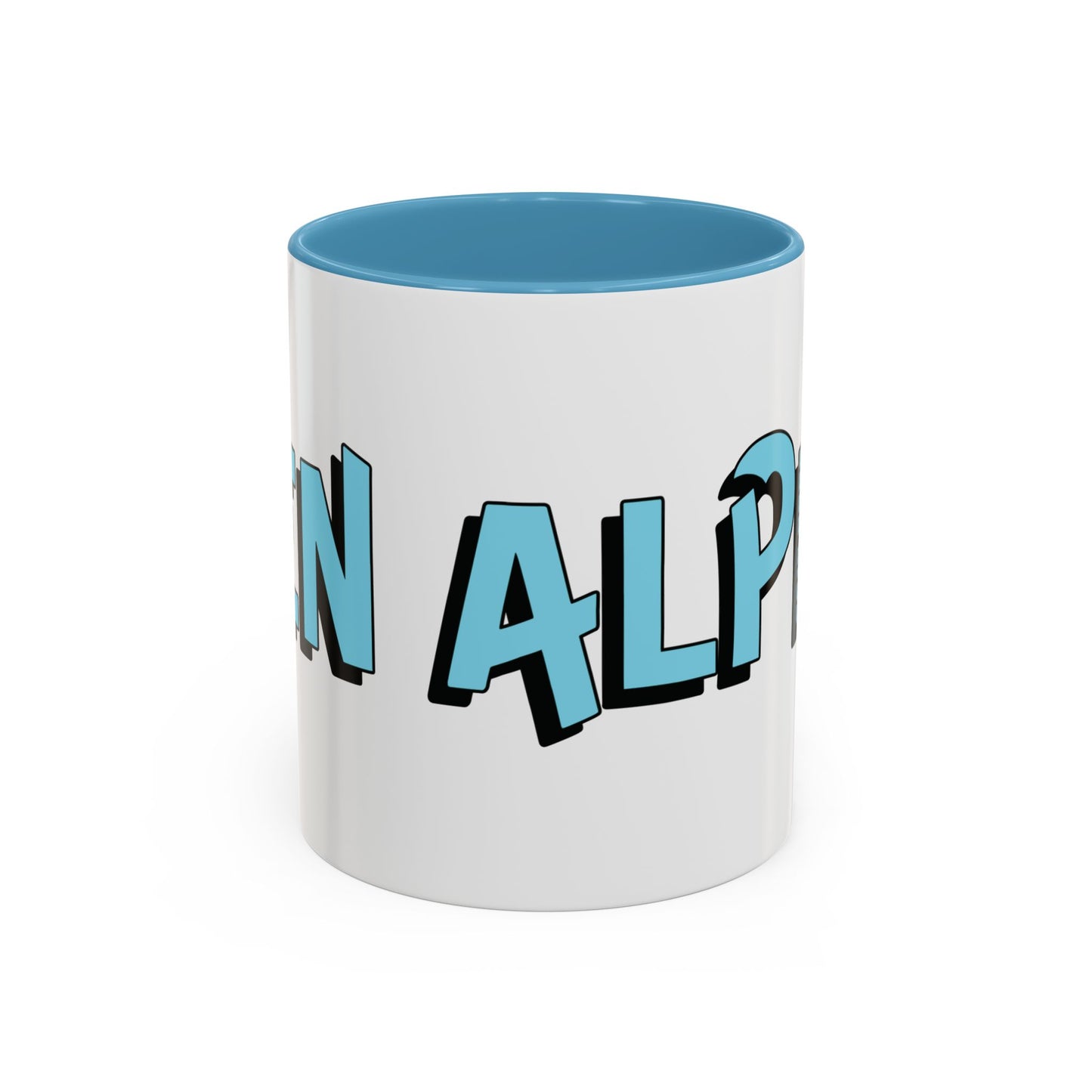 Coffee Mug: Gen Alpha Blue Black Accent (11oz)