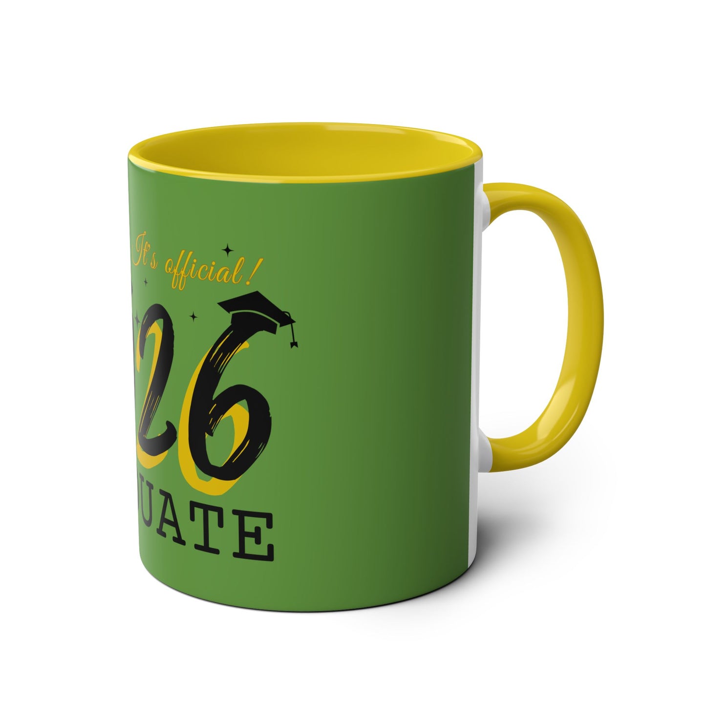 Graduate 2026 Two-Tone Coffee Mugs, 11oz