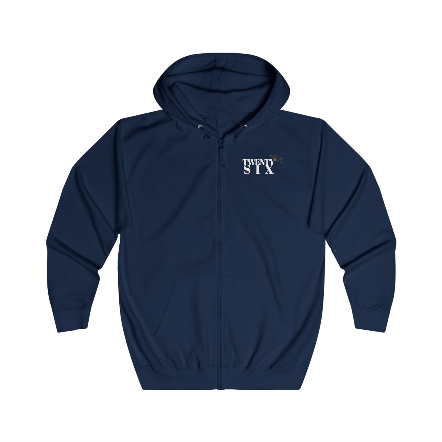 Graduate 2026 Unisex Full Zip Hoodie
