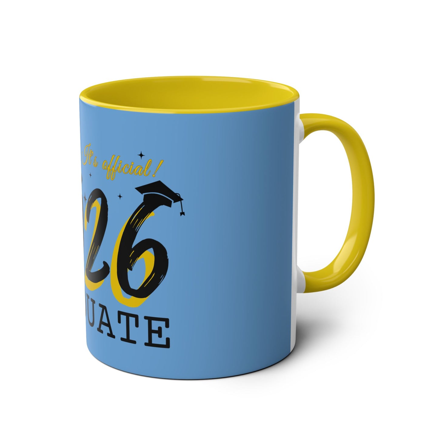 Graduate 2026 Two-Tone Coffee Mugs, 11oz