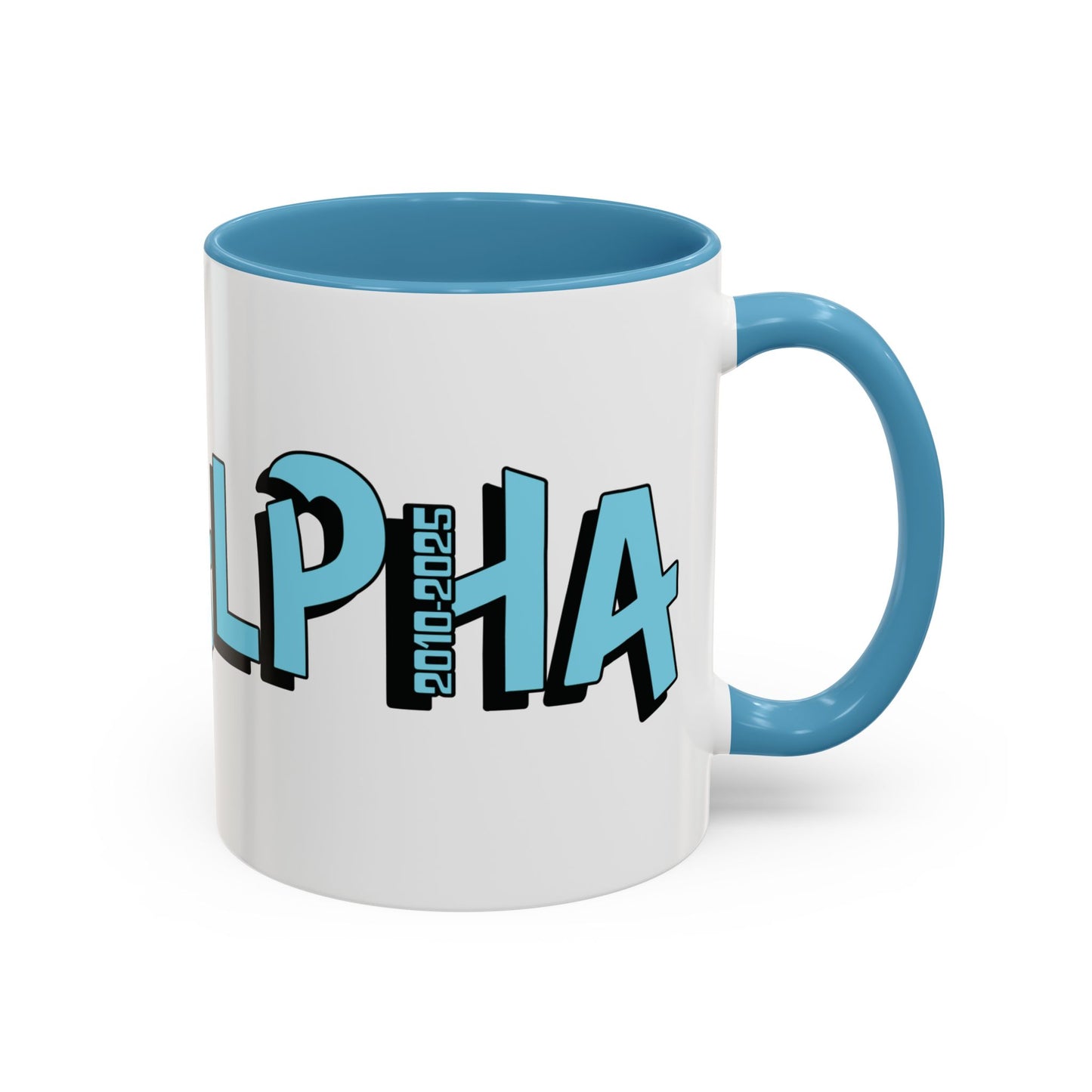 Coffee Mug: Gen Alpha Blue Black Accent (11oz)
