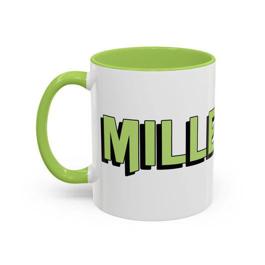 Coffee Mug - Millennial Green Black Accent (11oz)