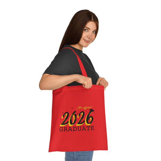 Graduate 2026 Cotton Tote