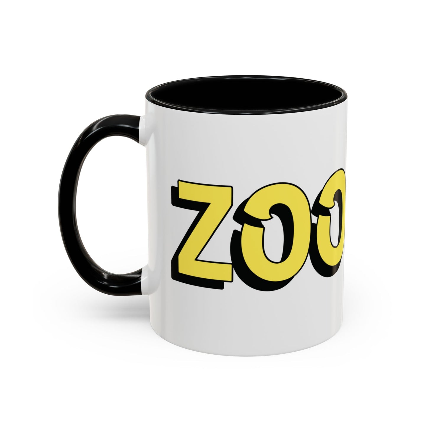 Zoomer Yellow Black Accent Coffee Mug 11oz