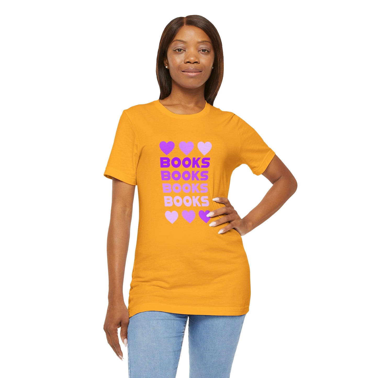 Books Unisex Jersey Short Sleeve Tee