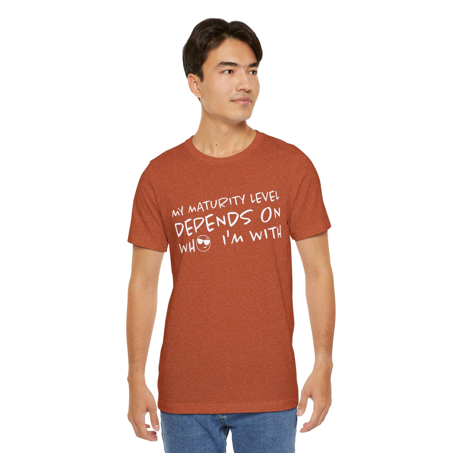 Maturity Unisex Jersey Short Sleeve Tee
