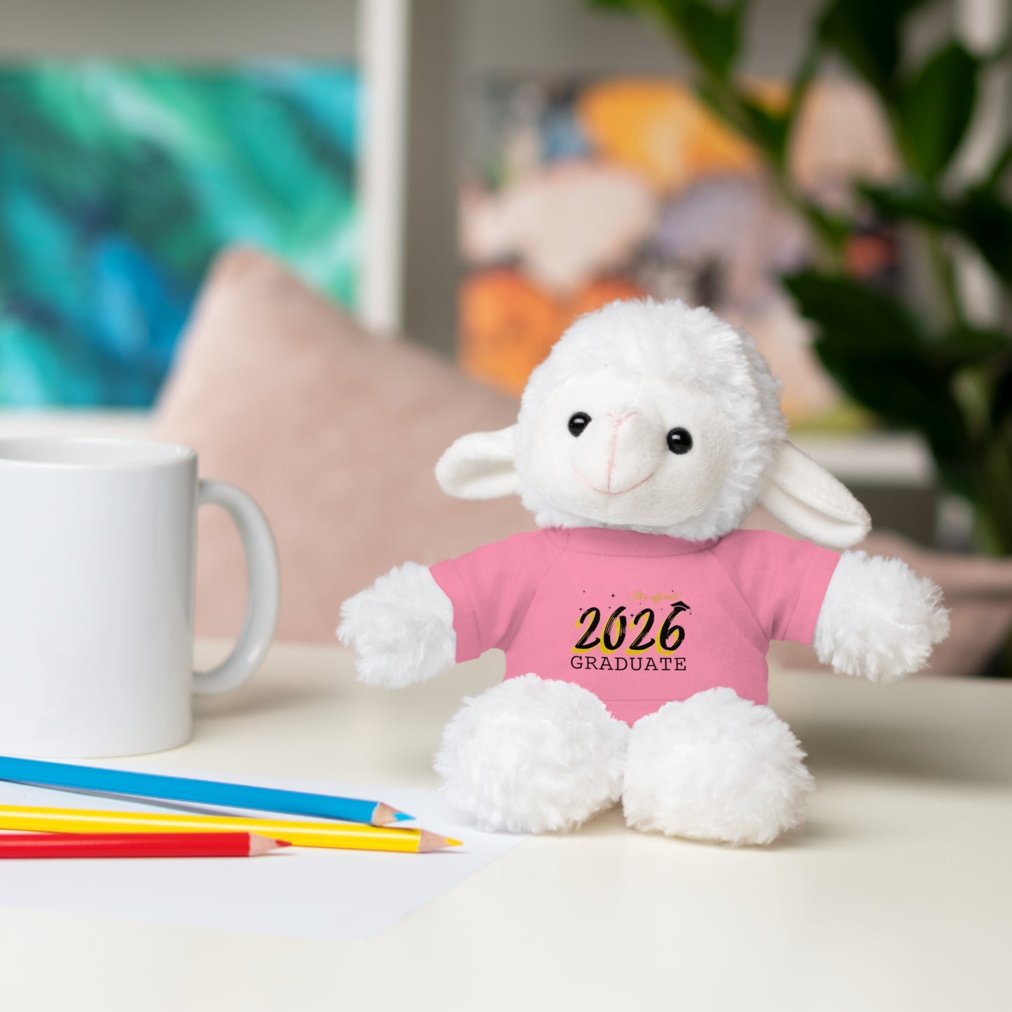 2026 Graduate Stuffed Animals with Tee