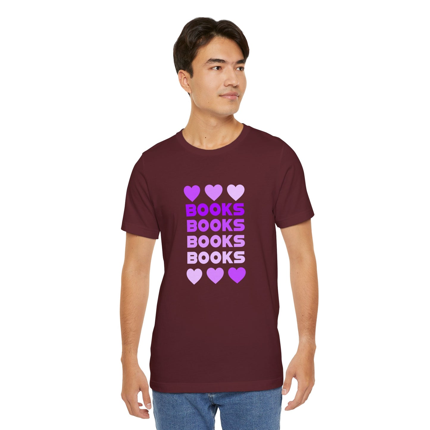 Books Unisex Jersey Short Sleeve Tee