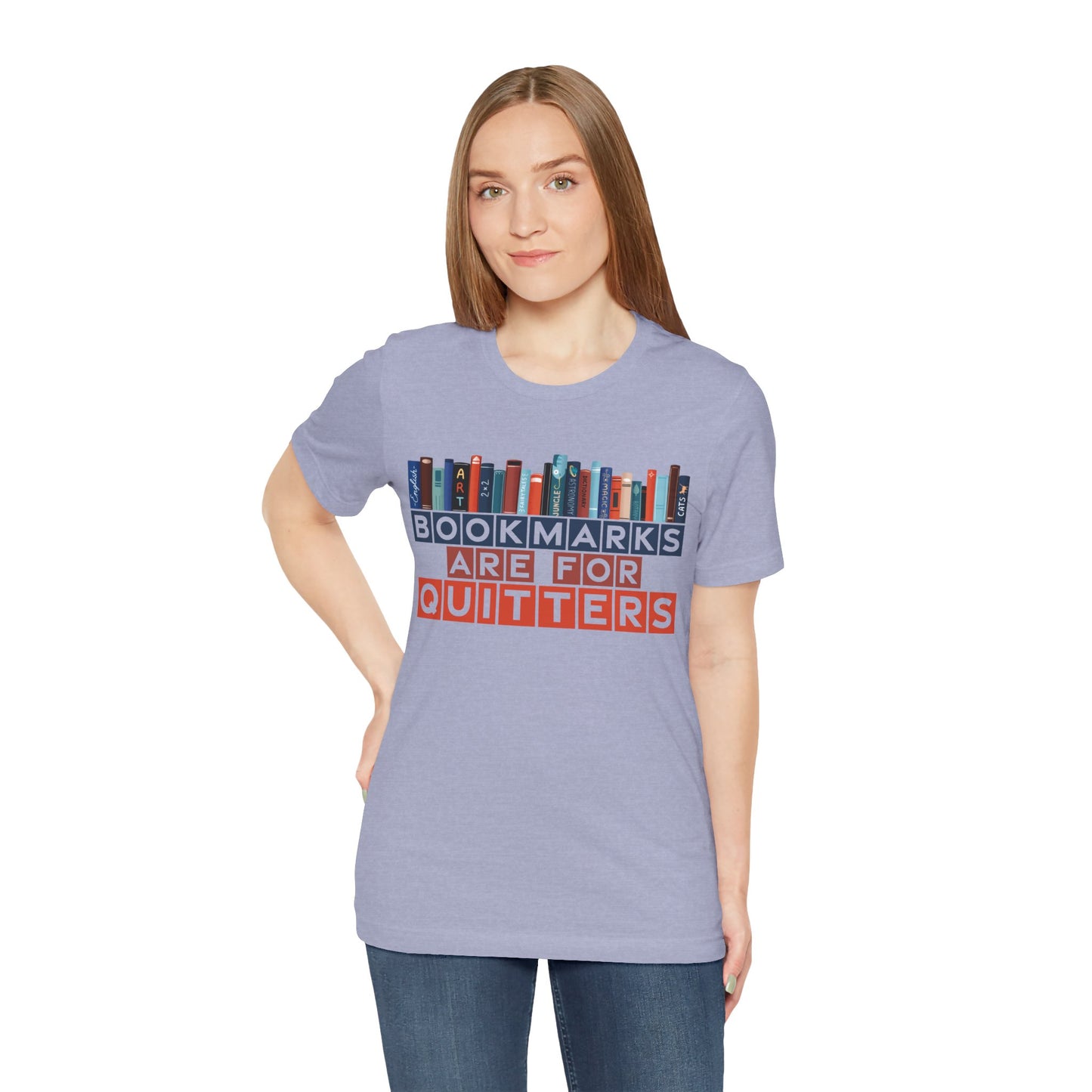 Bookmarks Unisex Jersey Short Sleeve Tee