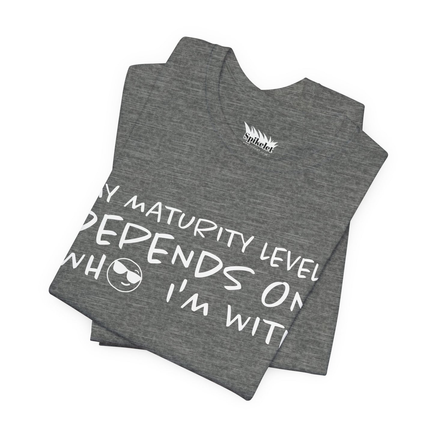 Maturity Unisex Jersey Short Sleeve Tee