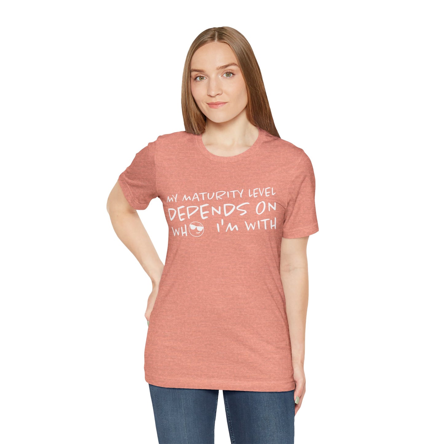 Maturity Unisex Jersey Short Sleeve Tee