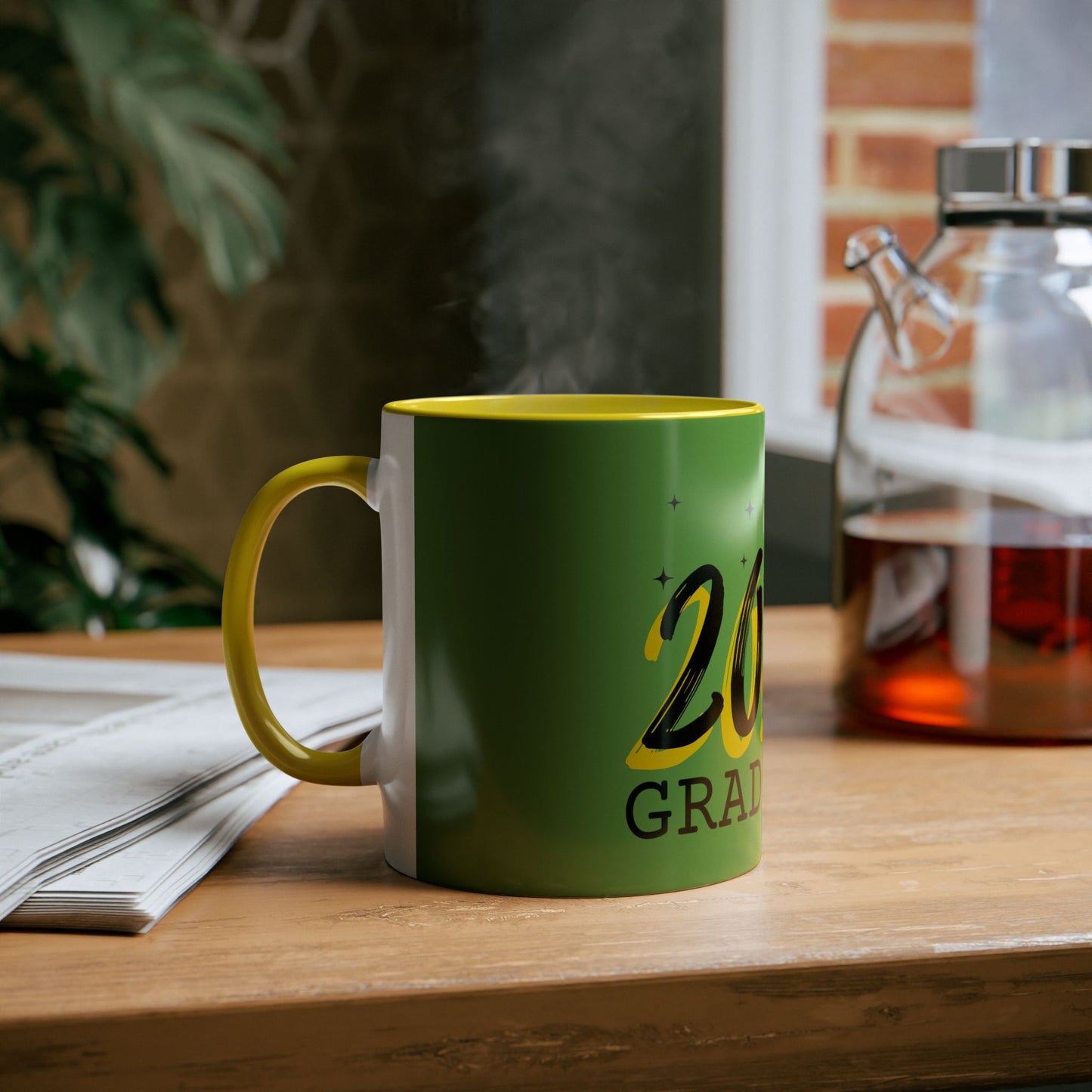 Graduate 2026 Two-Tone Coffee Mugs, 11oz