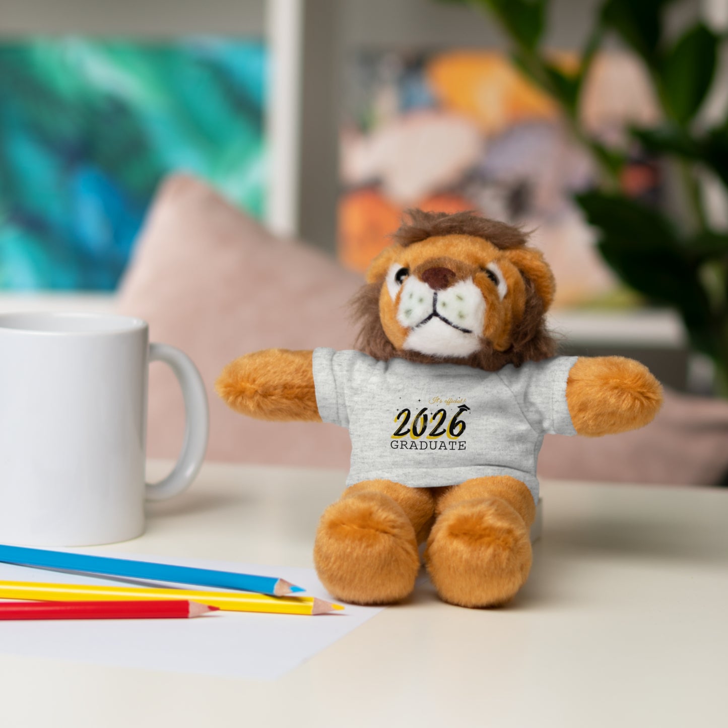 2026 Graduate Stuffed Animals with Tee