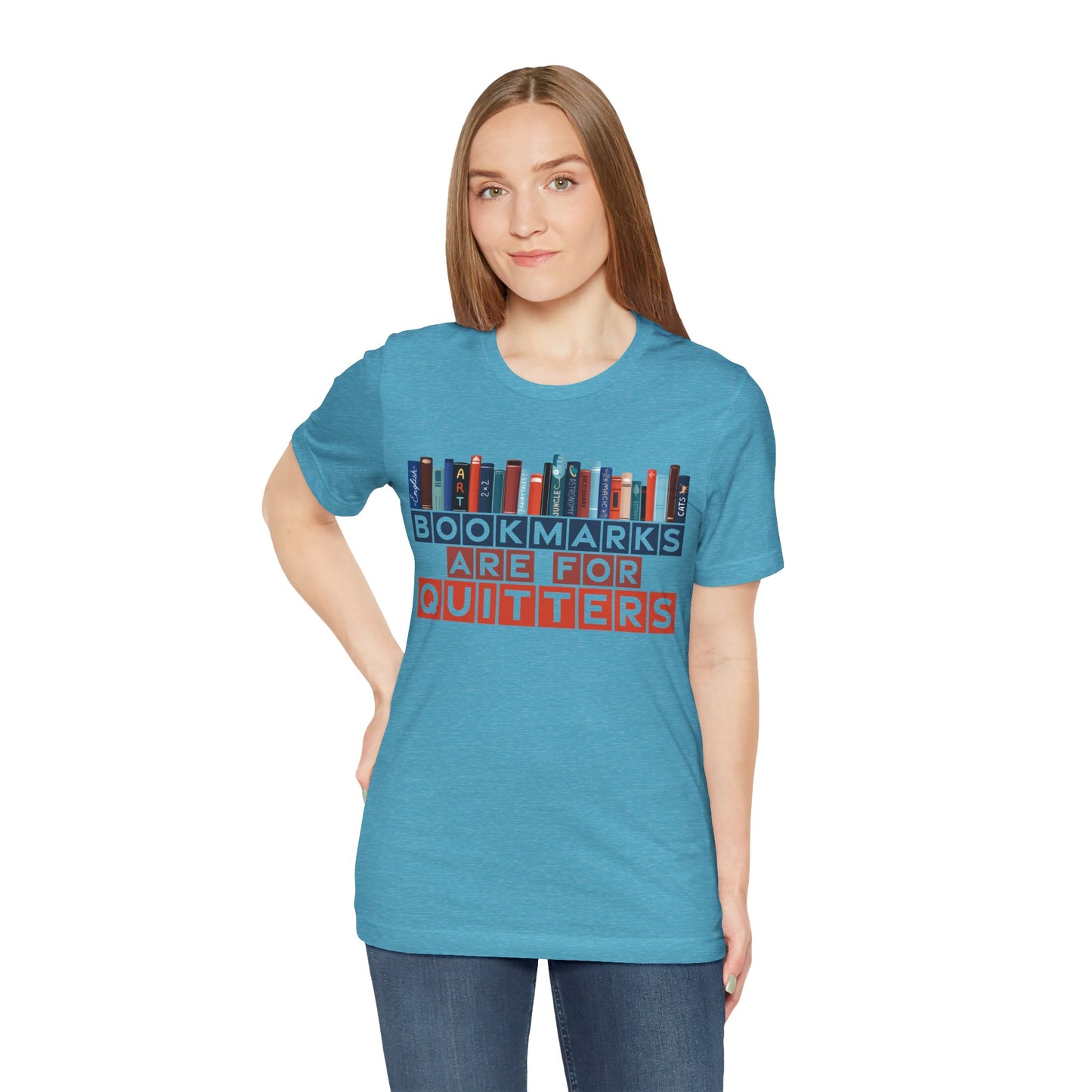Bookmarks Unisex Jersey Short Sleeve Tee