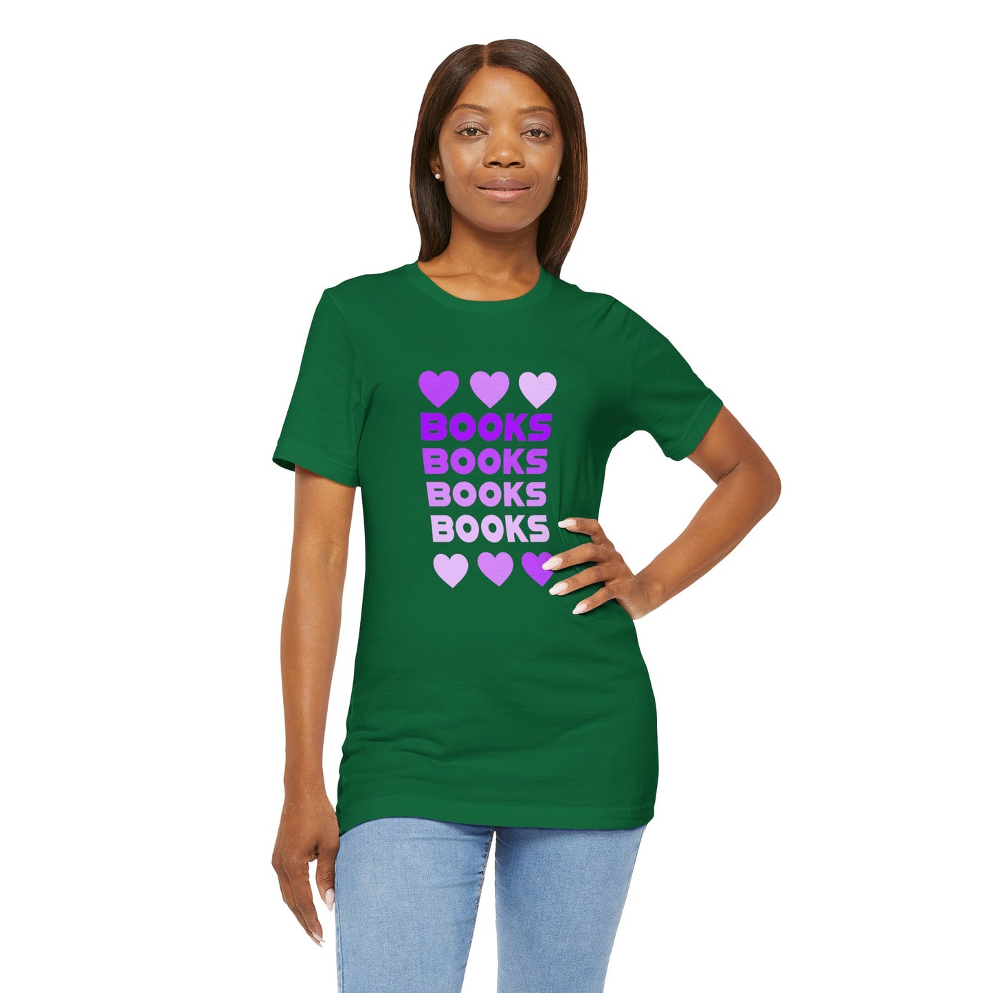 Books Unisex Jersey Short Sleeve Tee