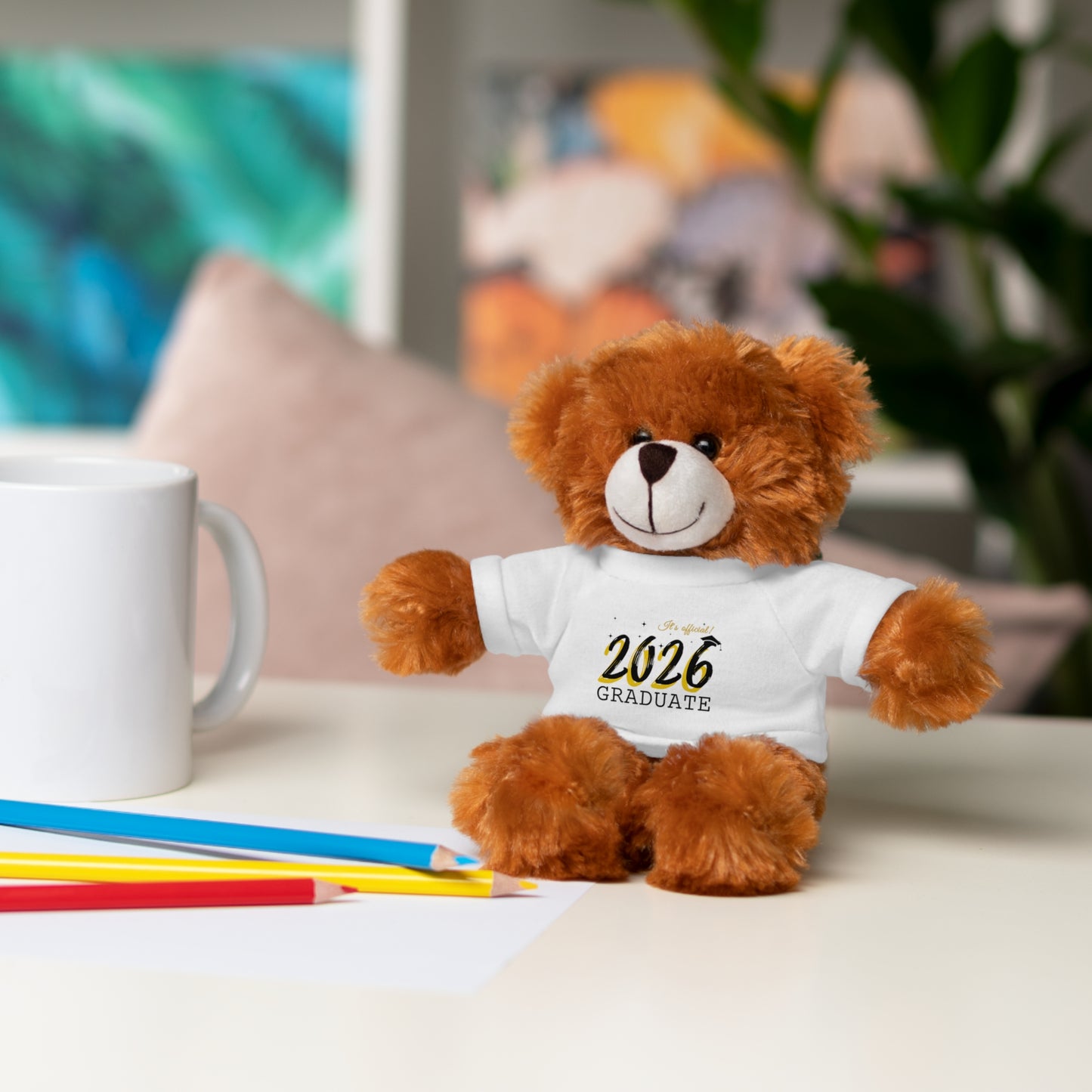 2026 Graduate Stuffed Animals with Tee