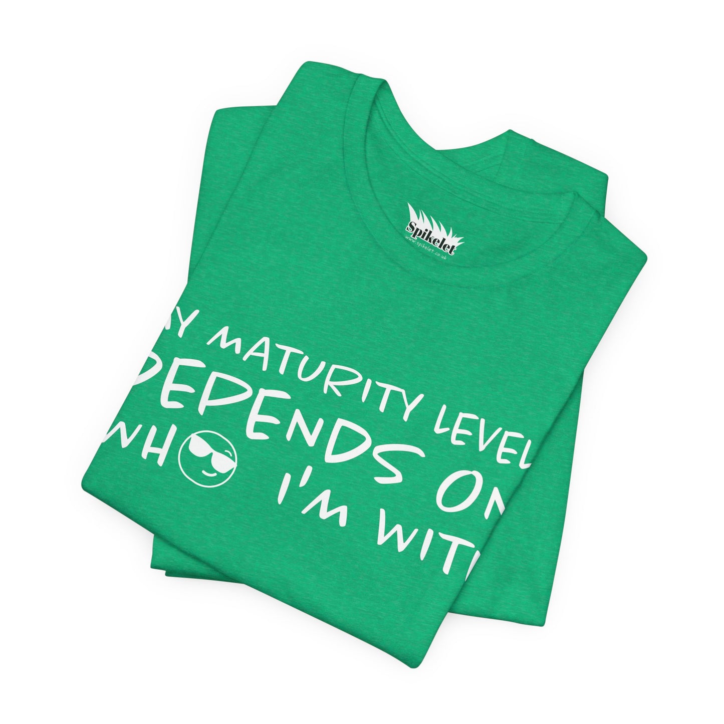 Maturity Unisex Jersey Short Sleeve Tee