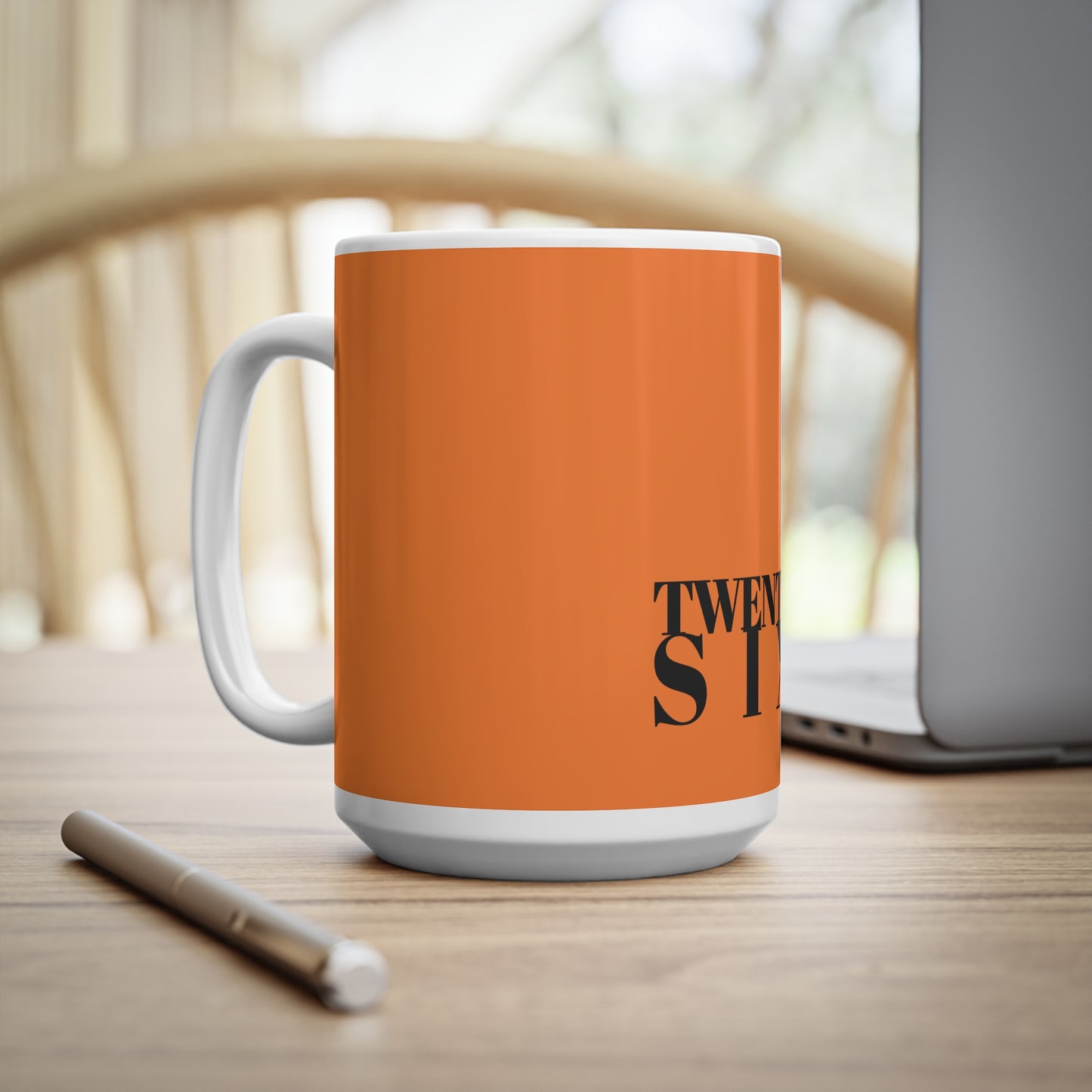 Twenty Six Grad Ceramic Coffee Cups, 11oz, 15oz