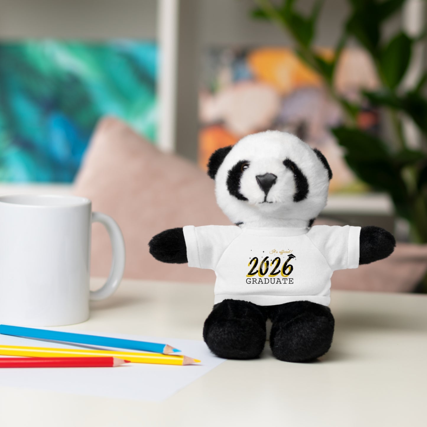2026 Graduate Stuffed Animals with Tee