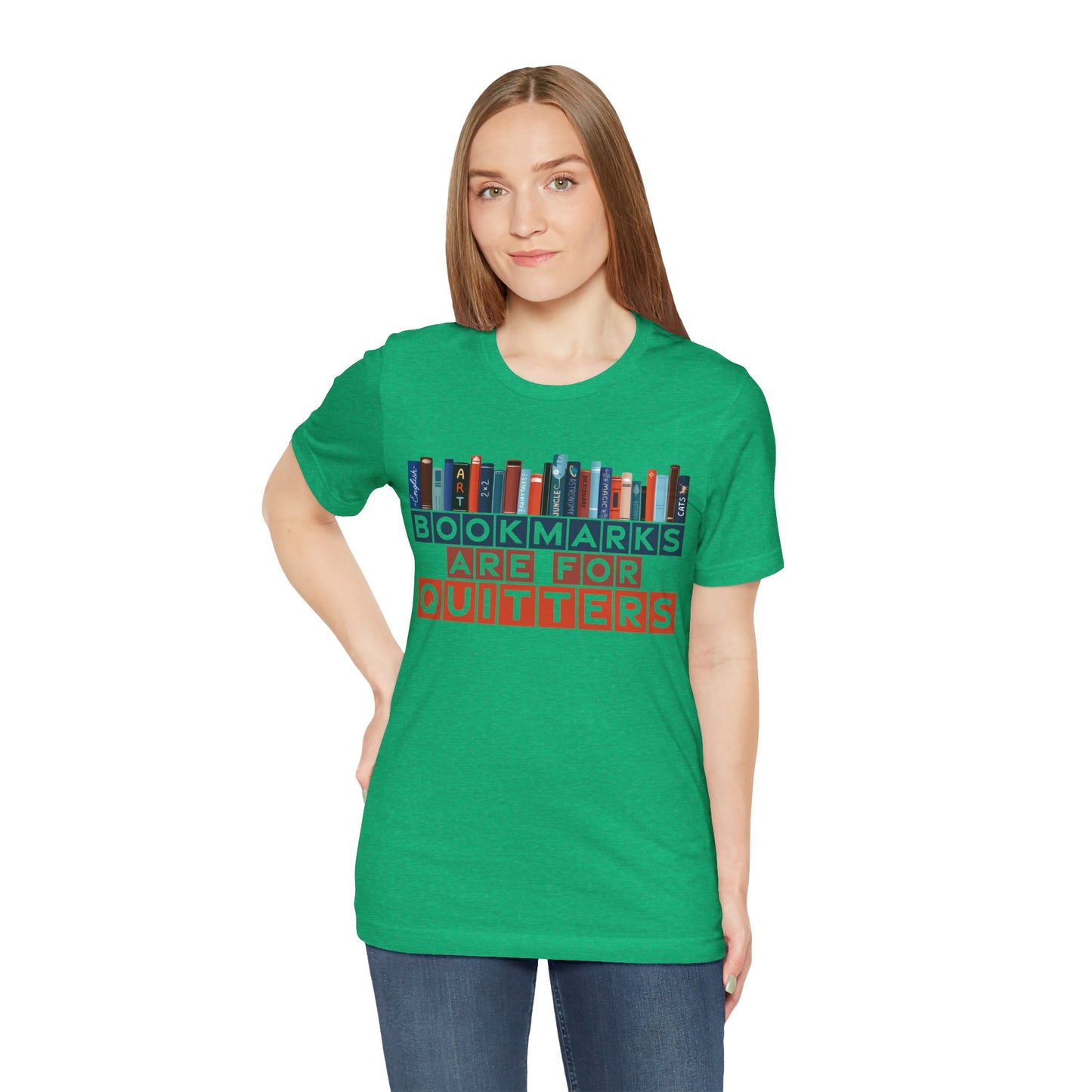 Bookmarks Unisex Jersey Short Sleeve Tee