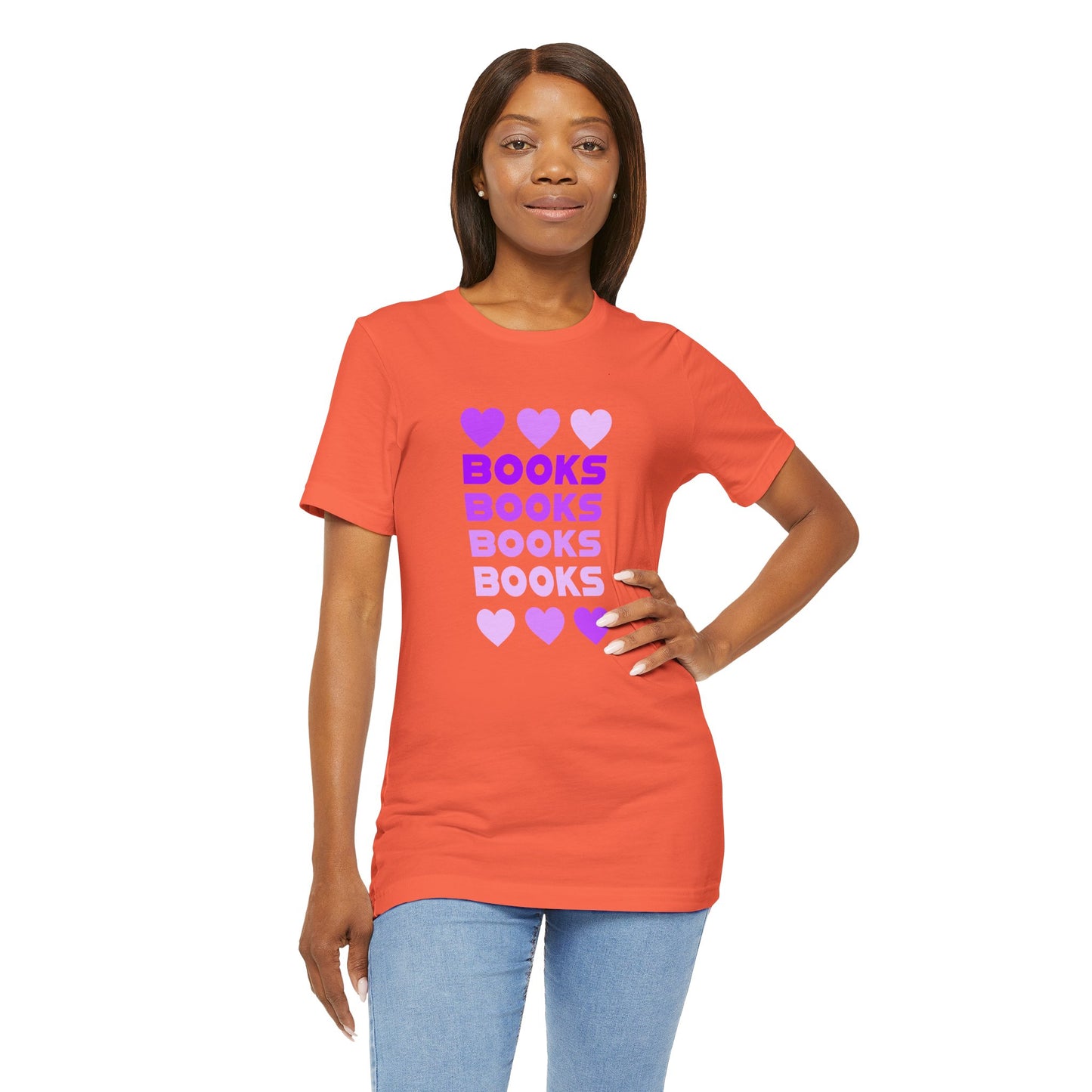 Books Unisex Jersey Short Sleeve Tee