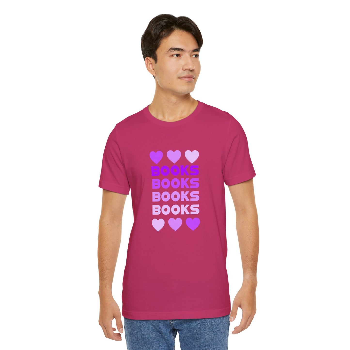 Books Unisex Jersey Short Sleeve Tee
