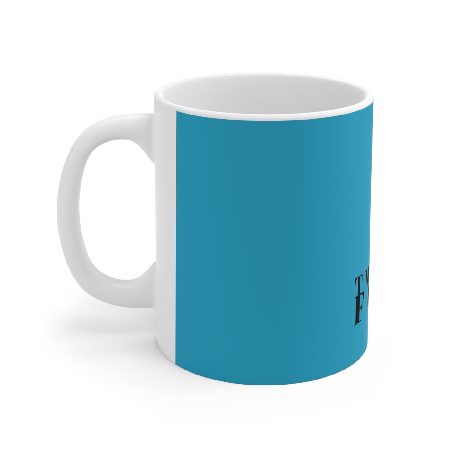 Twenty Five Grad Ceramic Coffee Cups, 11oz, 15oz