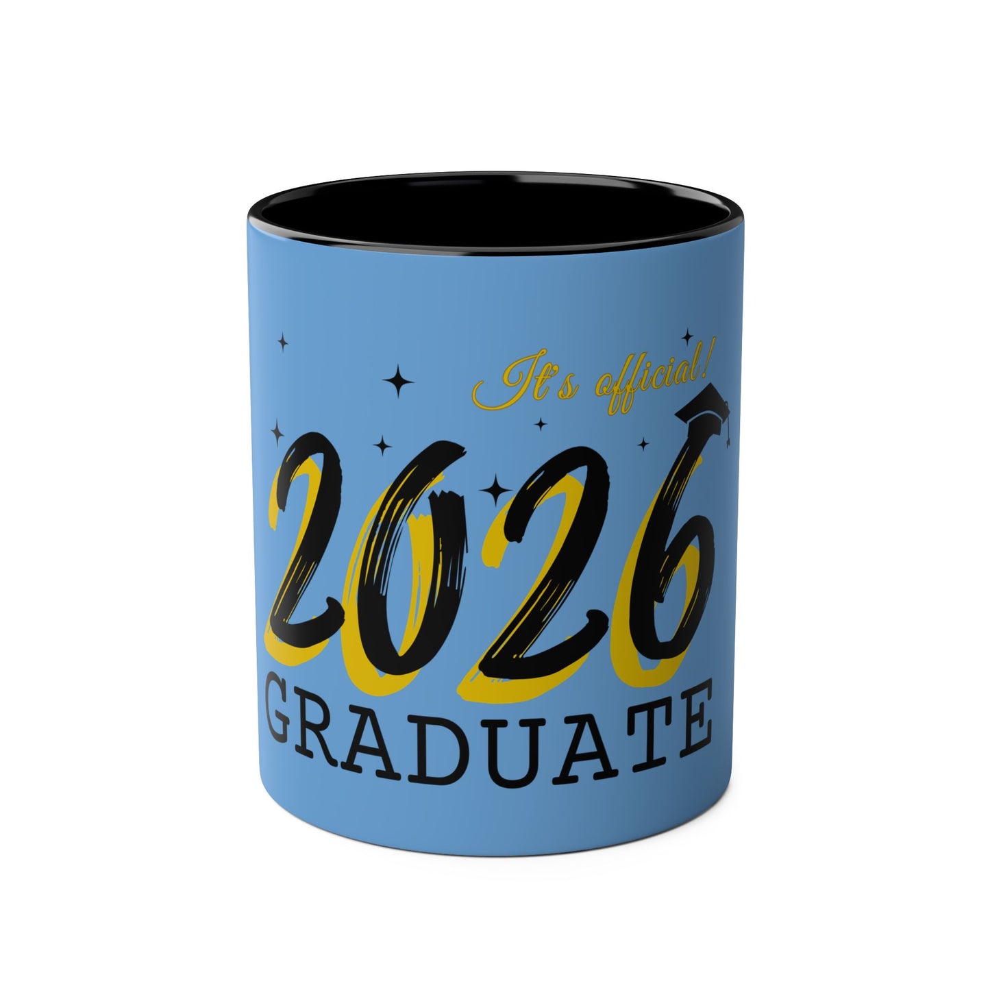 Graduate 2026 Two-Tone Coffee Mugs, 11oz