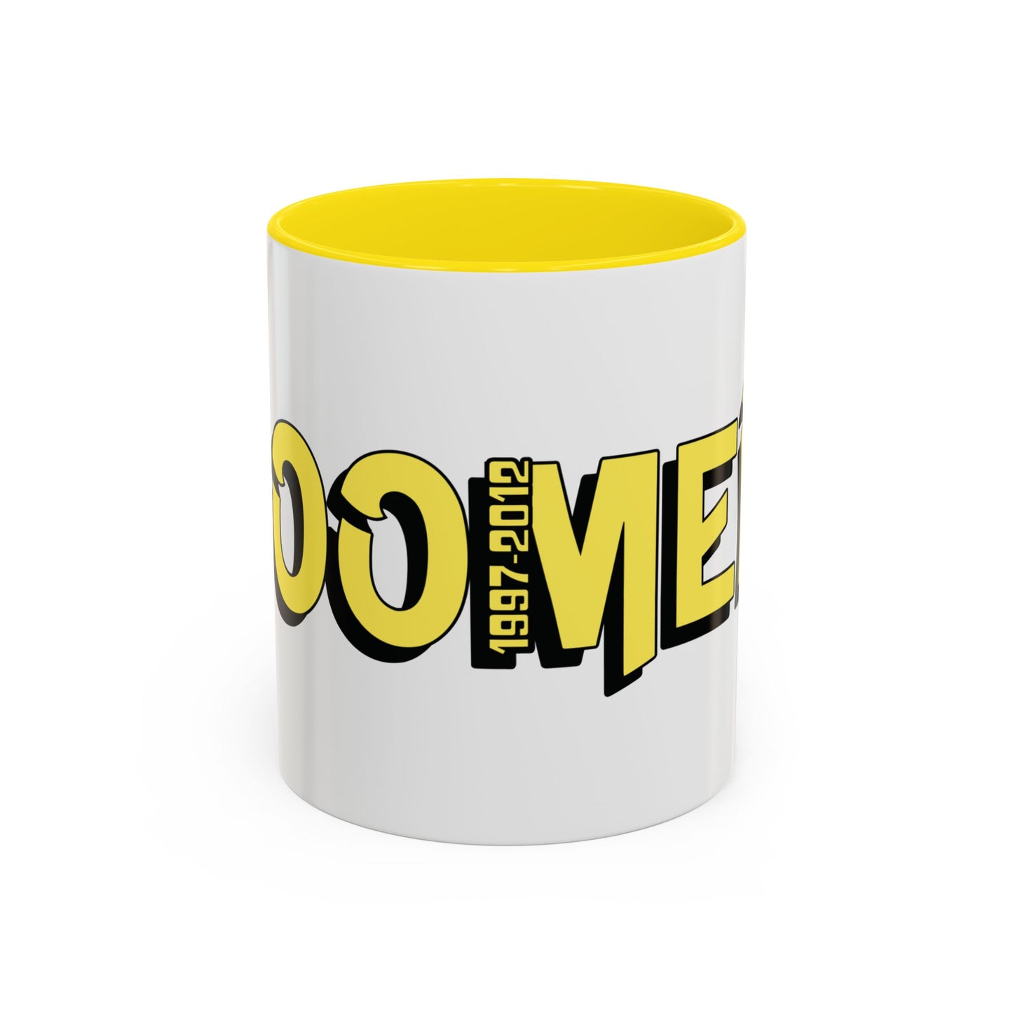 Zoomer Yellow Black Accent Coffee Mug 11oz