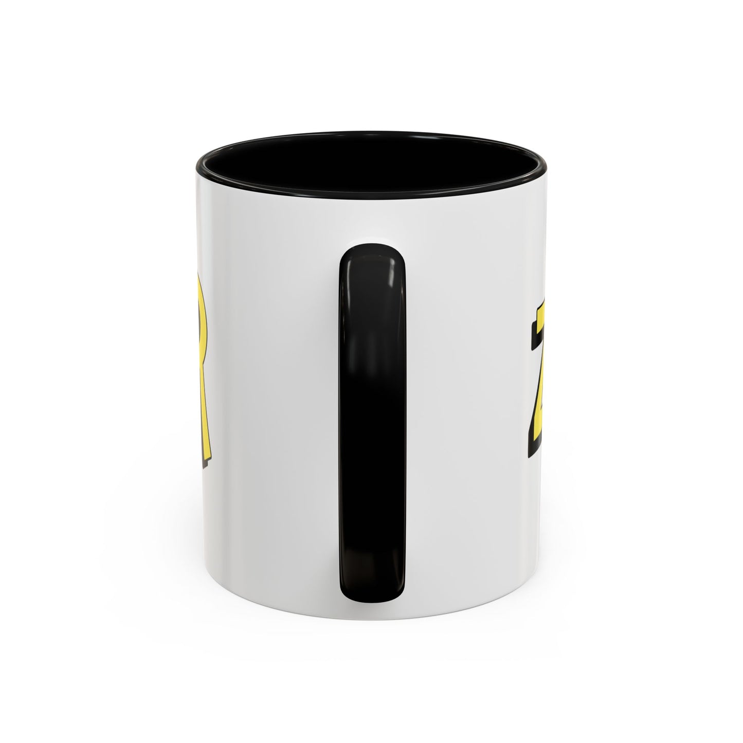 Zoomer Yellow Black Accent Coffee Mug 11oz