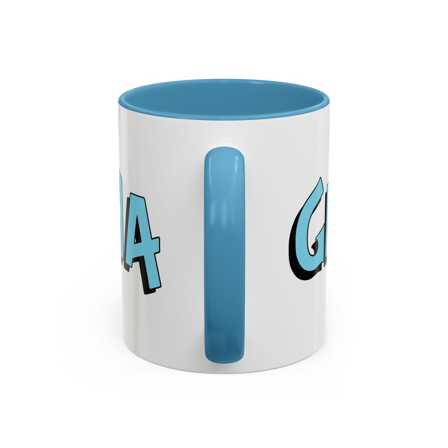 Coffee Mug: Gen Alpha Blue Black Accent (11oz)