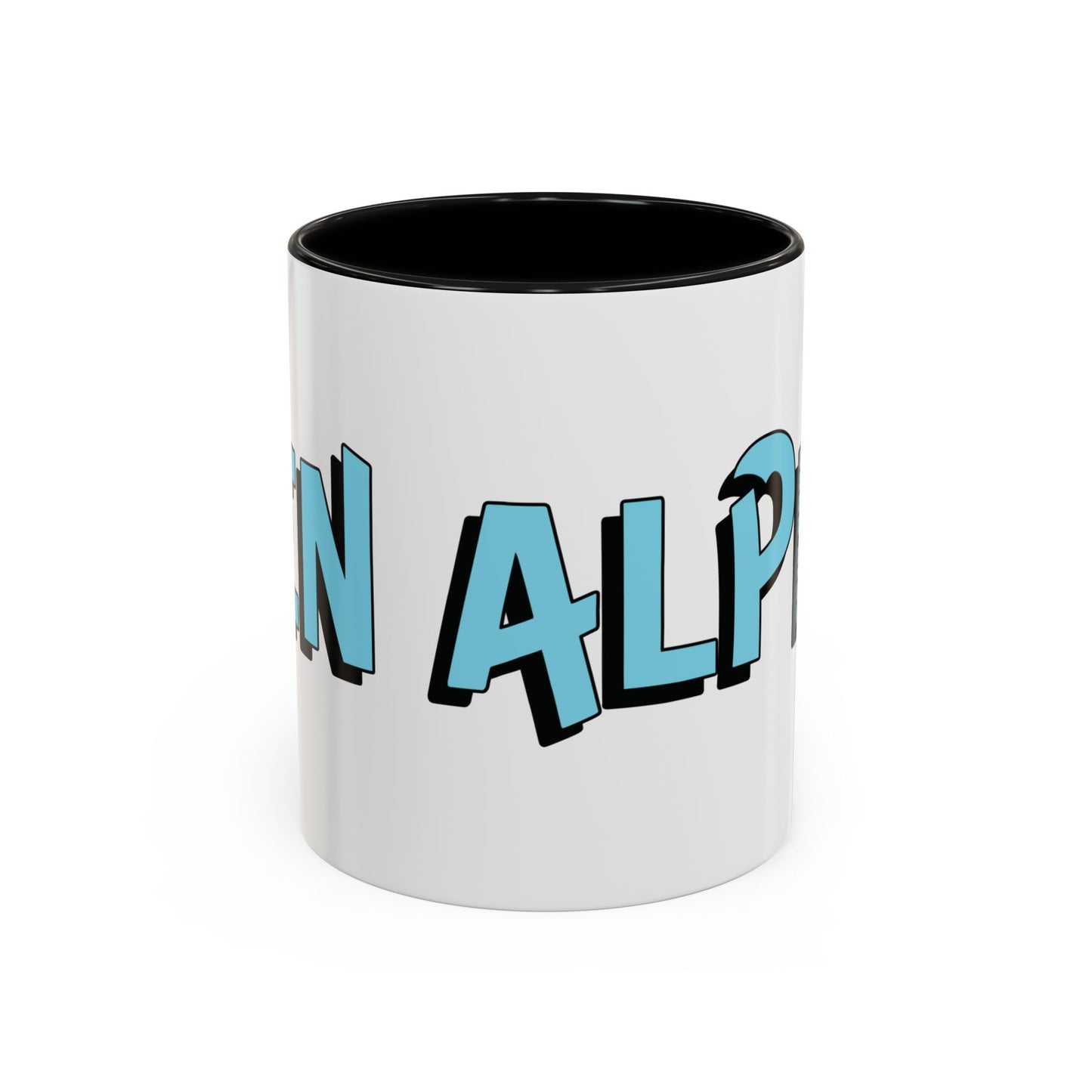 Coffee Mug: Gen Alpha Blue Black Accent (11oz)