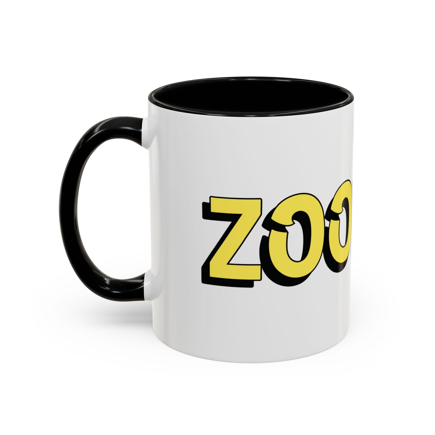 Zoomer Yellow Black Accent Coffee Mug 11oz