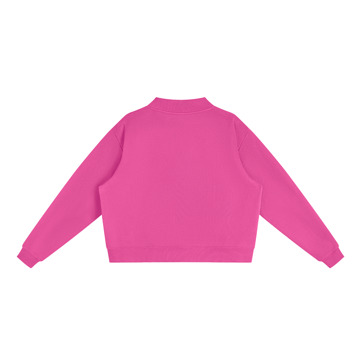 Christmas is Loading Fleece Mock-Neck Crew Sweatshirt