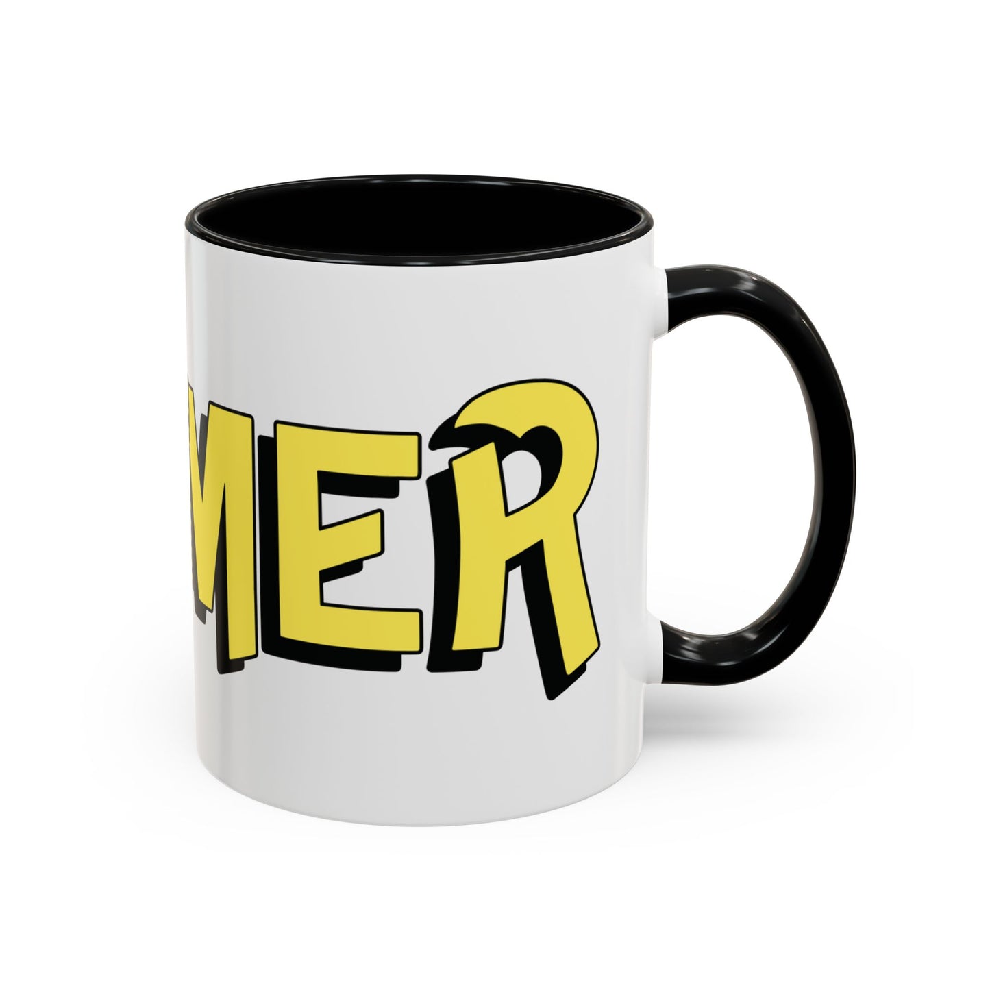 Zoomer Yellow Black Accent Coffee Mug 11oz